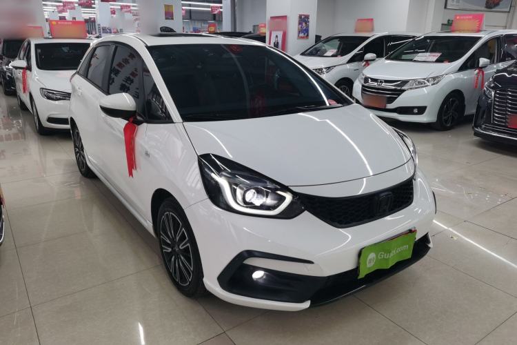 Used Honda Fit 2021 1.5L CVT Trendy Run Pro Edition Front Right 45 Deg