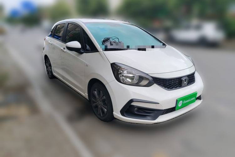 Used Honda Fit 2021 1.5L CVT Trendy Sports Edition Front Right 45 Deg