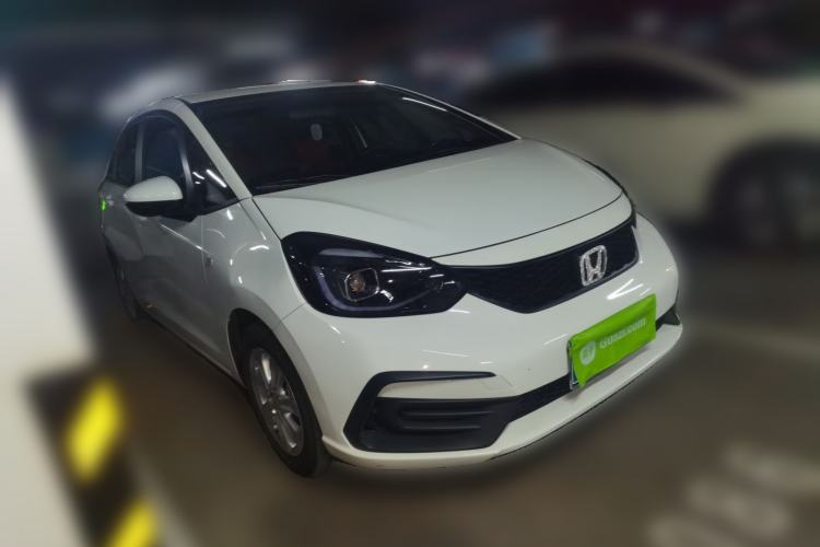 Used Honda Fit 2021 1.5L CVT Trend Edition Front Right 45 Deg