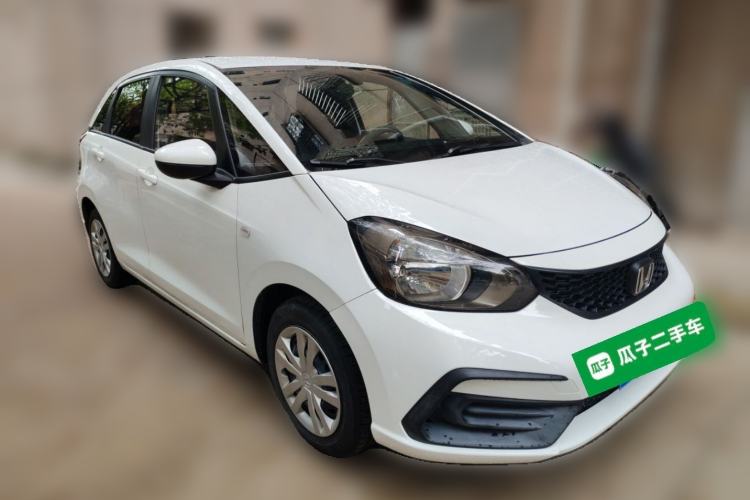 Used Honda Fit 2021 1.5L CVT Trend Edition Front Right 45 Deg