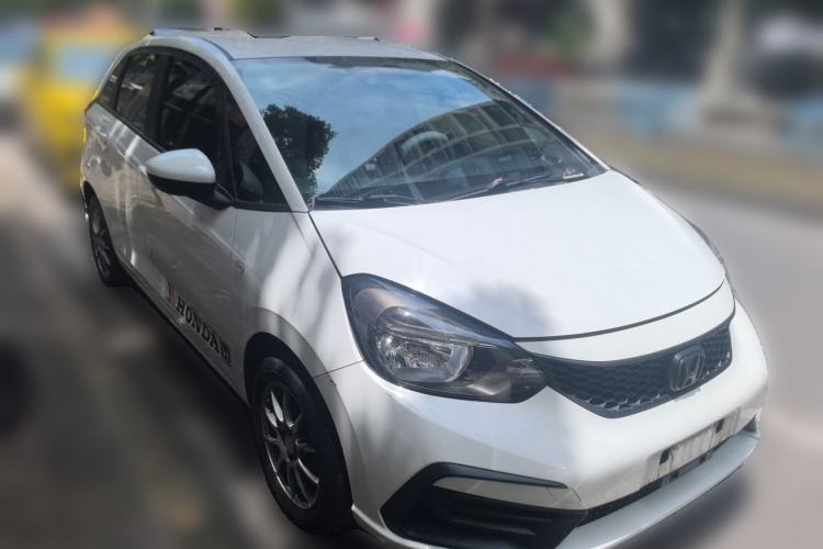 Used Honda Fit 2021 1.5L CVT Trend Edition Front Right 45 Deg