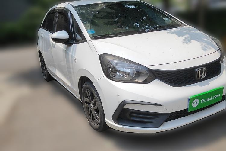 Used Honda Fit 2021 1.5L CVT Trend Edition Front Right 45 Deg