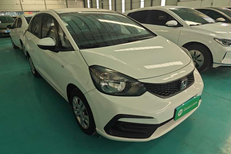 Used Honda Fit 2021 1.5L CVT Trend Edition Front Right 45 Deg