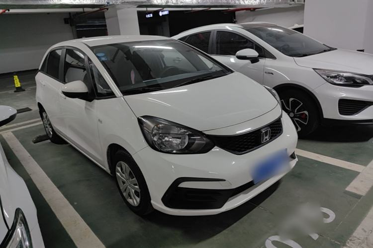 Used Honda Fit 2021 1.5L CVT Trend Edition Front Right 45 Deg