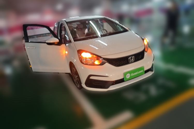 Used Honda Fit 2021 1.5L CVT Trend Edition Front Right 45 Deg