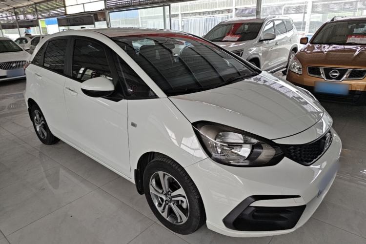 Used Honda Fit 2021 1.5L CVT Trend Edition Front Right 45 Deg