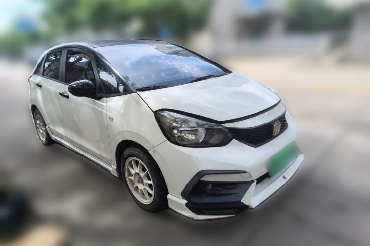 Used Honda Fit 2021 1.5L CVT Trendy Edition Front Right 45 Deg