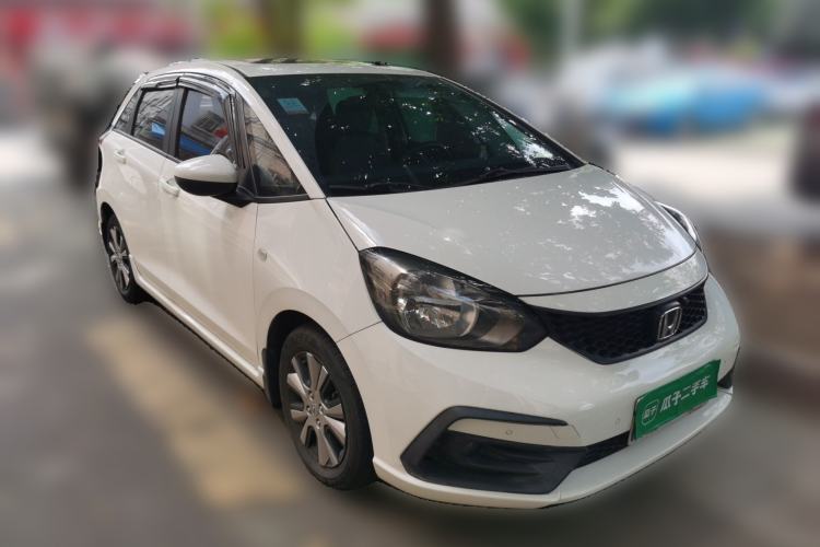 Used Honda Fit 2021 1.5L CVT Trendy Sports Edition Front Right 45 Deg
