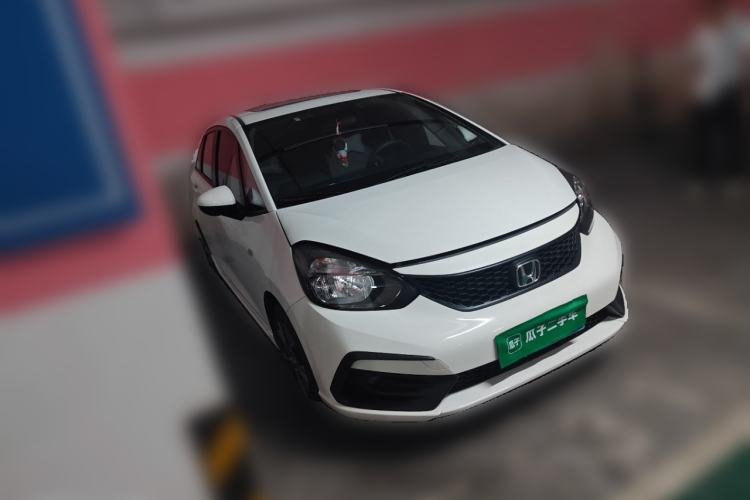 Used Honda Fit 2021 1.5L CVT Trendy Sports Edition Front Right 45 Deg