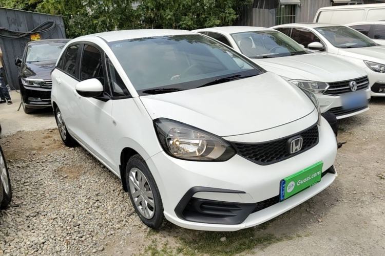 Used Honda Fit 2021 1.5L CVT Trend Edition Front Right 45 Deg