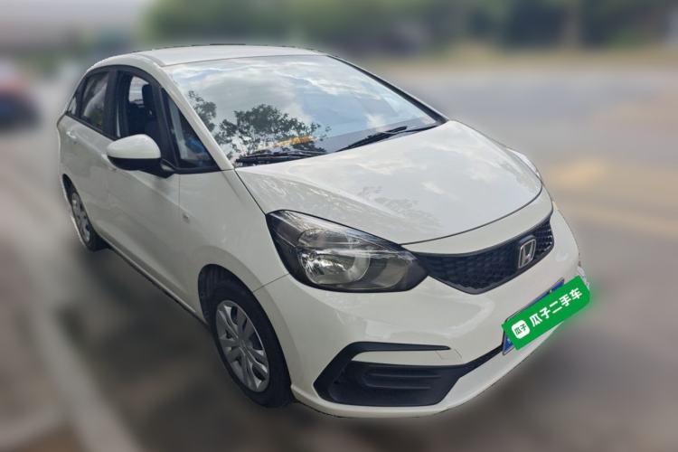 Used Honda Fit 2021 1.5L CVT Trend Edition Front Right 45 Deg