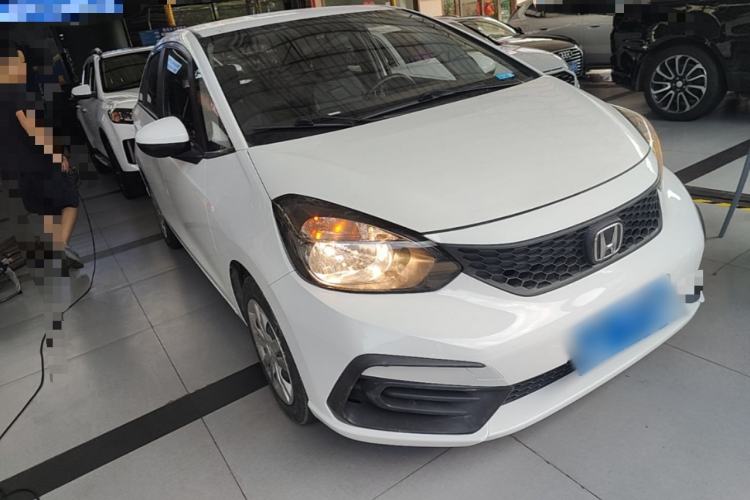 Used Honda Fit 2021 1.5L CVT Trend Edition Front Right 45 Deg