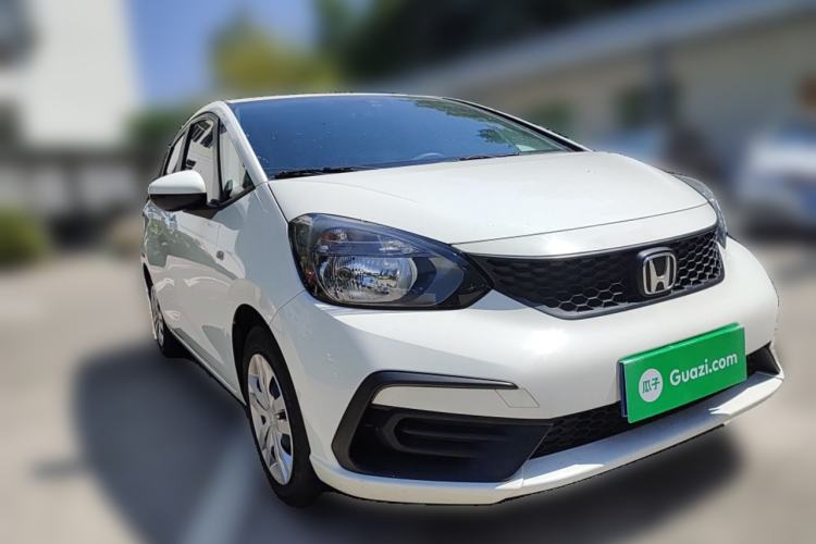 Used Honda Fit 2021 1.5L CVT Trend Edition Front Right 45 Deg