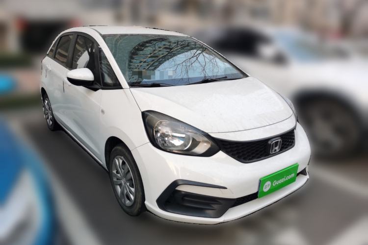 Used Honda Fit 2021 1.5L CVT Trend Edition Front Right 45 Deg