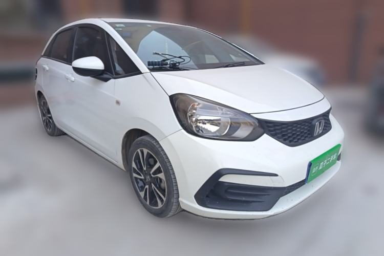 Used Honda Fit 2021 1.5L CVT Trend Edition Front Right 45 Deg