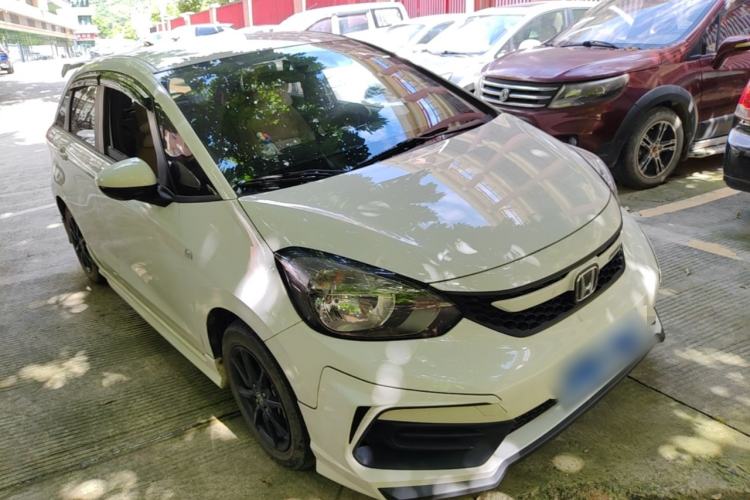 Used Honda Fit 2021 1.5L CVT Trend Edition Front Right 45 Deg