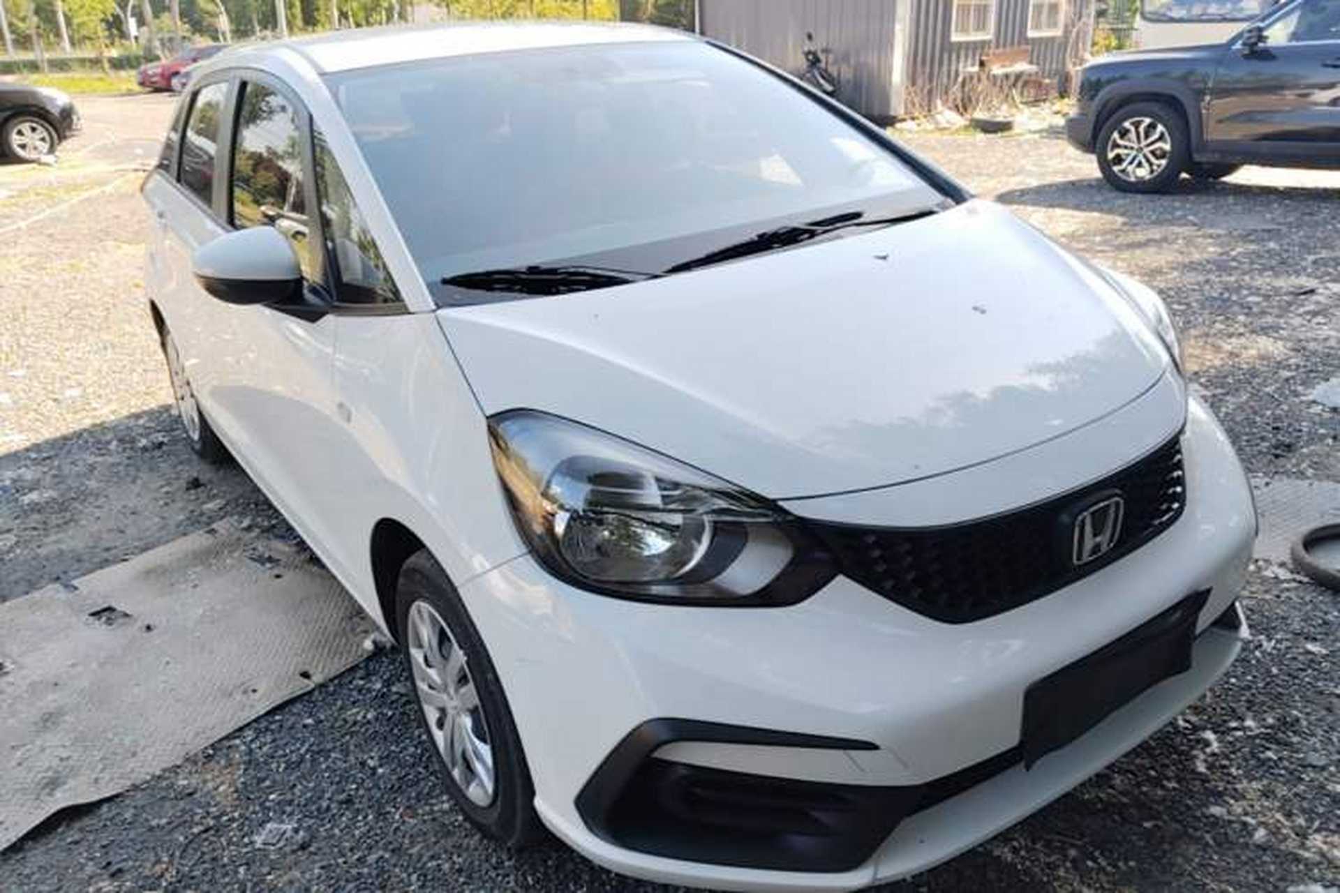Used Honda Fit 2021 1.5L CVT Trendy Sports Edition Front Right 45 Deg