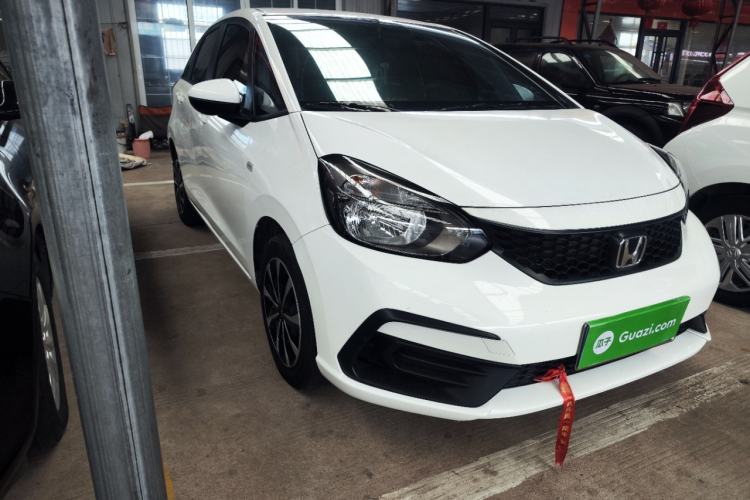 Used Honda Fit 2021 1.5L CVT Trend Edition Front Right 45 Deg