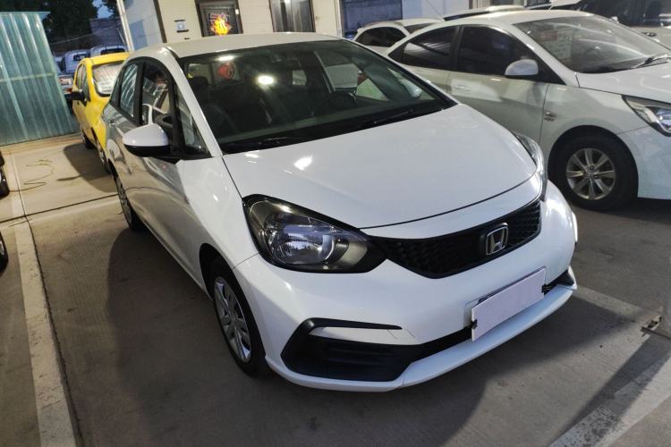 Used Honda Fit 2021 1.5L CVT Trend Edition Front Right 45 Deg