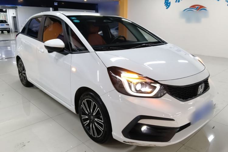 Used Honda Fit 2021 1.5L CVT Trendy Run Pro Edition Front Right 45 Deg