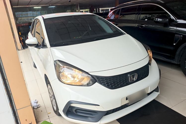 Used Honda Fit 2021 1.5L CVT Trend Edition Front Right 45 Deg