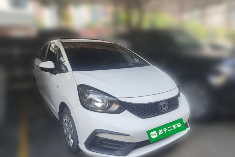 Used Honda Fit 2021 1.5L CVT Trend Edition Front Right 45 Deg
