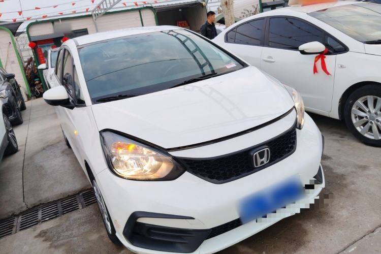 Used Honda Fit 2021 1.5L CVT Trend Edition Front Right 45 Deg