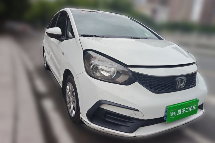 Used Honda Fit 2021 1.5L CVT Trend Edition Front Right 45 Deg