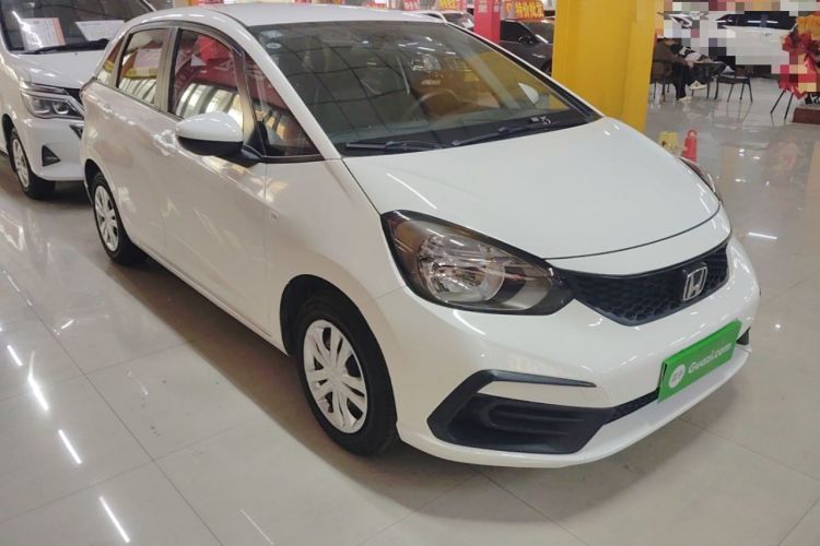 Used Honda Fit 2021 1.5L CVT Trend Edition Front Right 45 Deg