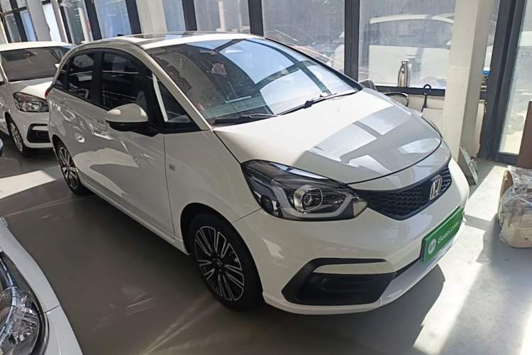 Used Honda Fit 2021 1.5L CVT Trendy Run Pro Edition Front Right 45 Deg