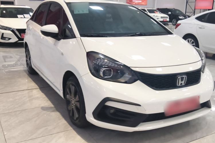 Used Honda Fit 2021 1.5L CVT Trendy Run Pro Edition Front Right 45 Deg