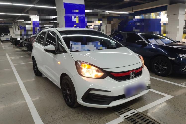 Used Honda Fit 2021 1.5L CVT Trend Edition Front Right 45 Deg
