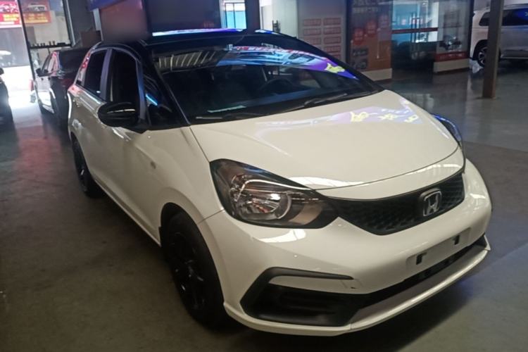 Used Honda Fit 2021 1.5L CVT Trend Edition Front Right 45 Deg