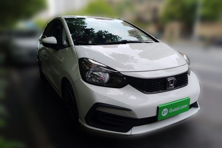 Used Honda Fit 2021 1.5L CVT Trend Edition Front Right 45 Deg
