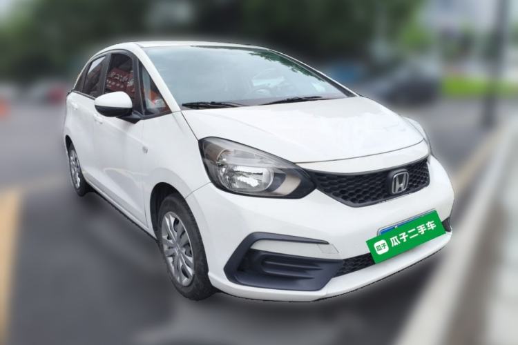 Used Honda Fit 2021 1.5L CVT Trend Edition Front Right 45 Deg