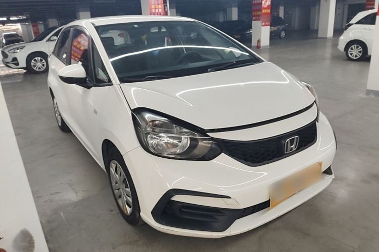Used Honda Fit 2021 1.5L CVT Trend Edition Front Right 45 Deg