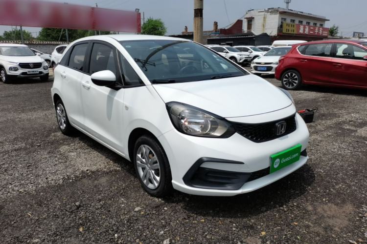 Used Honda Fit 2021 1.5L CVT Trend Edition Front Right 45 Deg
