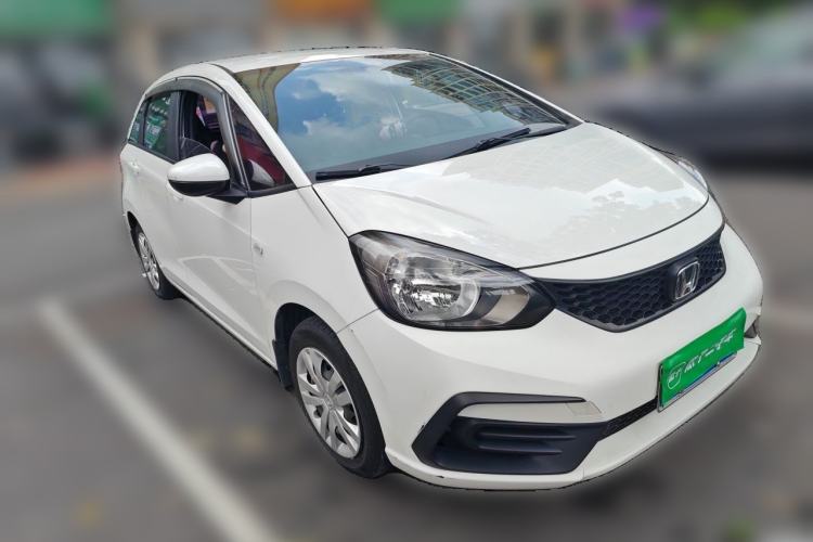 Used Honda Fit 2021 1.5L CVT Trend Edition Front Right 45 Deg