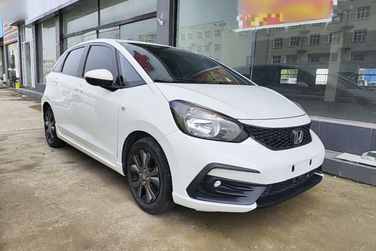 Used Honda Fit 2021 1.5L CVT Trendy Sports Edition Front Right 45 Deg