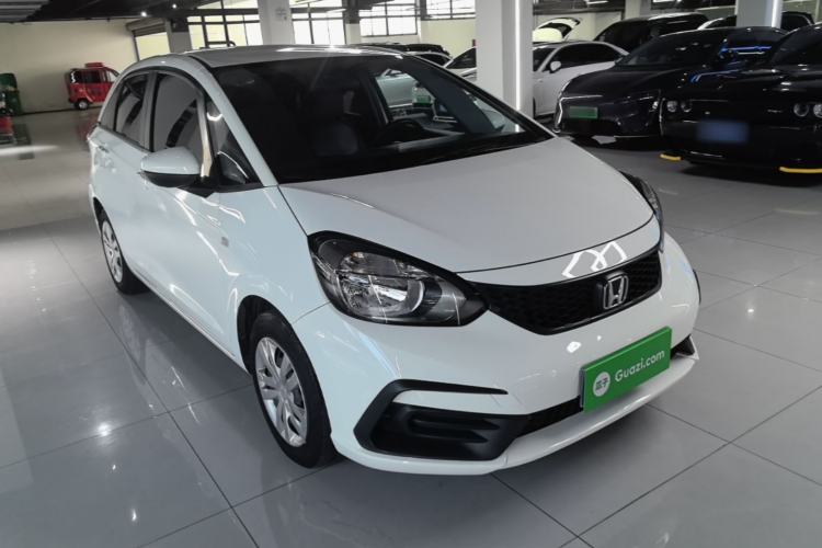 Used Honda Fit 2021 1.5L CVT Trend Edition Front Right 45 Deg