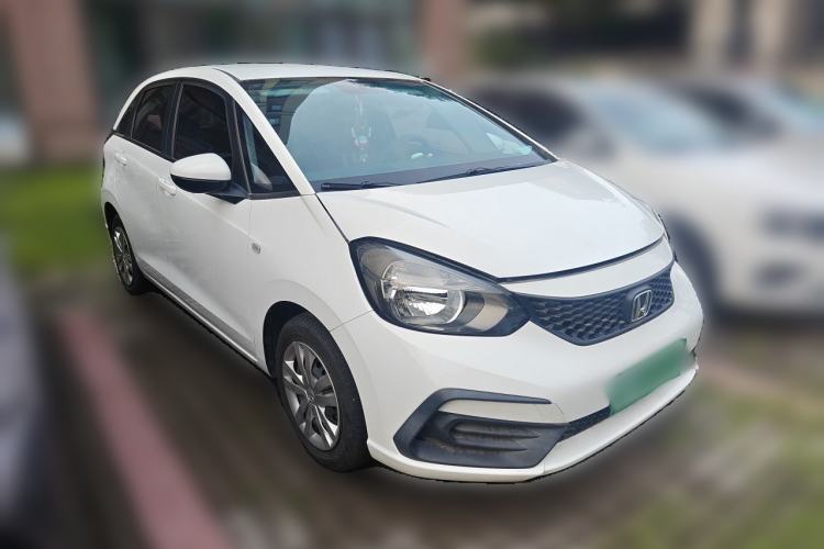 Used Honda Fit 2021 1.5L CVT Trend Edition Front Right 45 Deg