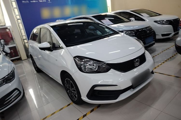 Used Honda Fit 2021 1.5L CVT Trend Edition Front Right 45 Deg