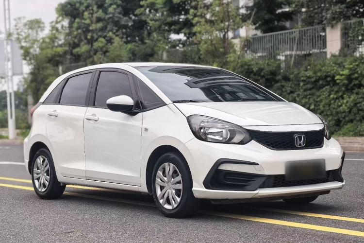 Used Honda Fit 2021 1.5L CVT Trend Edition Front Right 45 Deg