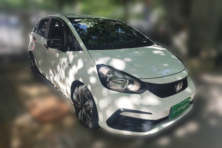 Used Honda Fit 2021 1.5L CVT Trendy Edition Front Right 45 Deg