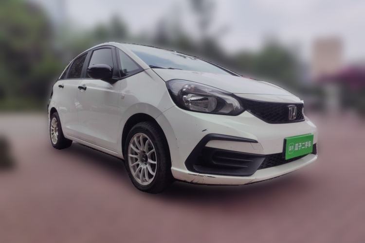 Used Honda Fit 2021 1.5L CVT Trendy Edition Front Right 45 Deg
