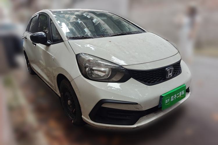 Used Honda Fit 2021 1.5L CVT Trendy Edition Front Right 45 Deg