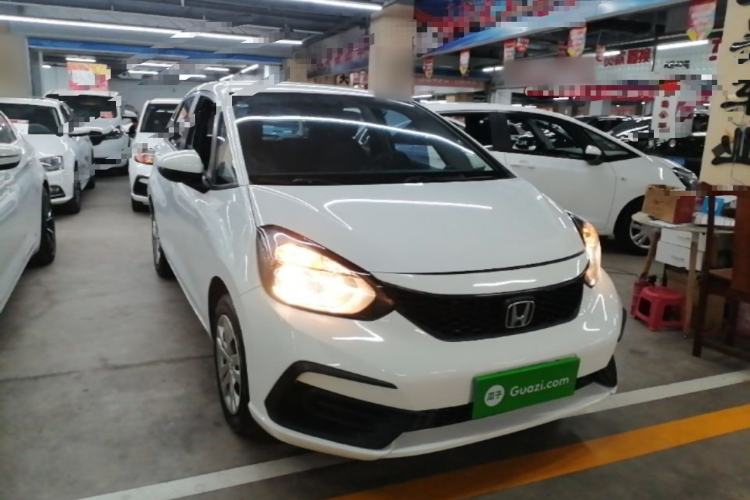 Used Honda Fit 2021 1.5L CVT Trend Edition Front Right 45 Deg