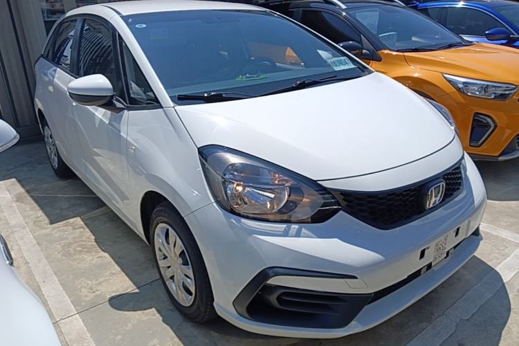 Used Honda Fit 2021 1.5L CVT Trend Edition Front Right 45 Deg