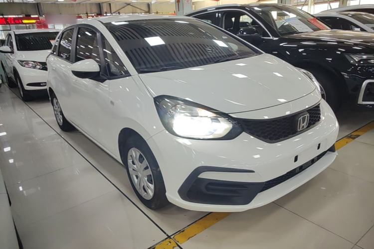 Used Honda Fit 2021 1.5L CVT Trend Edition Front Right 45 Deg