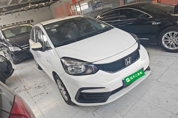 Used Honda Fit 2021 1.5L CVT Trend Edition Front Right 45 Deg